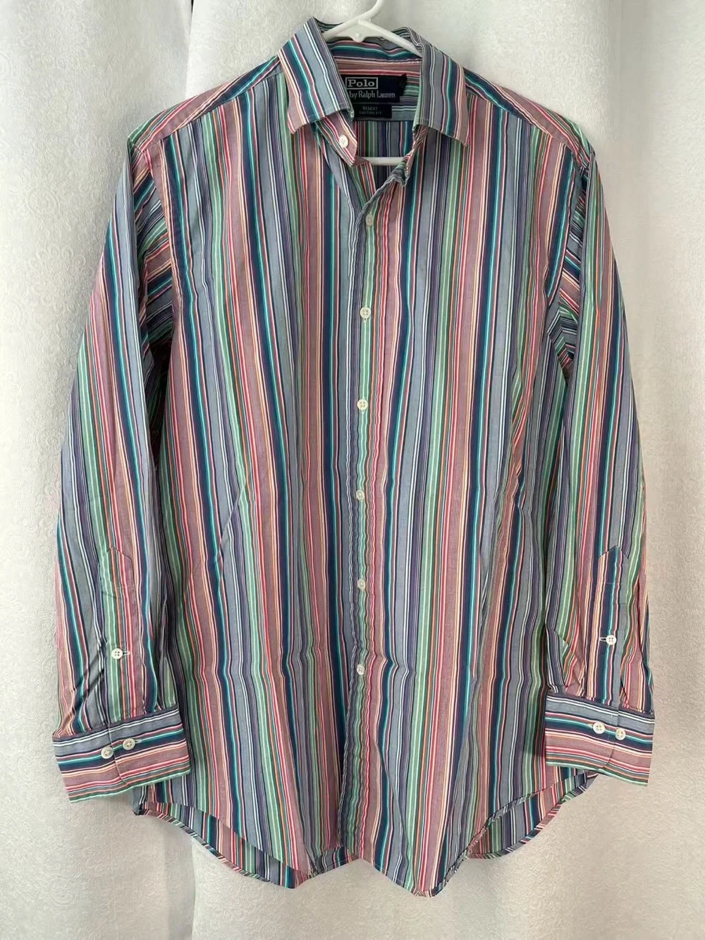 Polo by Ralph Lauren Multicolor Striped Cotton Button-Up Shirt - Men's